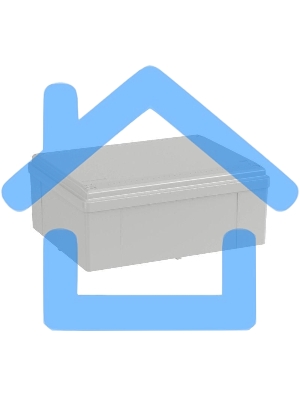 Коробка распр. ОП 190х140х70 (гладкие стенки) IP56 ДКС 54110