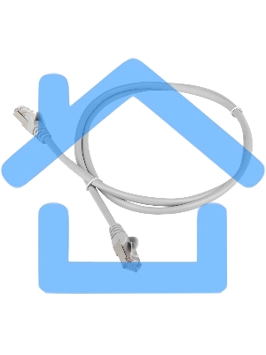 Кабель Патч-корд LANMASTER LSZH FTP кат.5e, 5.0 м, серый