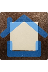 Рамка 1пост какао ETIKA