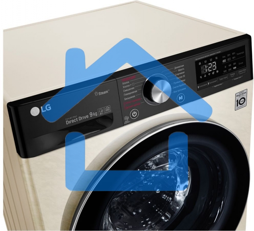 Стиральная машина LG F4V5VS9B