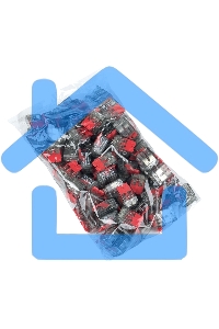 Клемма PROxima СМК 221-412 2 отверстия 0.2-4.0 мм2 (100шт.)