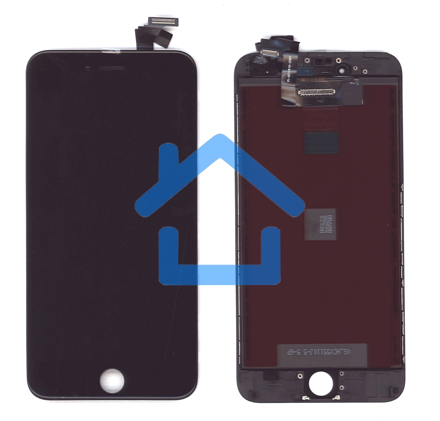 Дисплей Amperin для Apple iPhone 6 Plus в сборе с тачскрином (IPS), черный