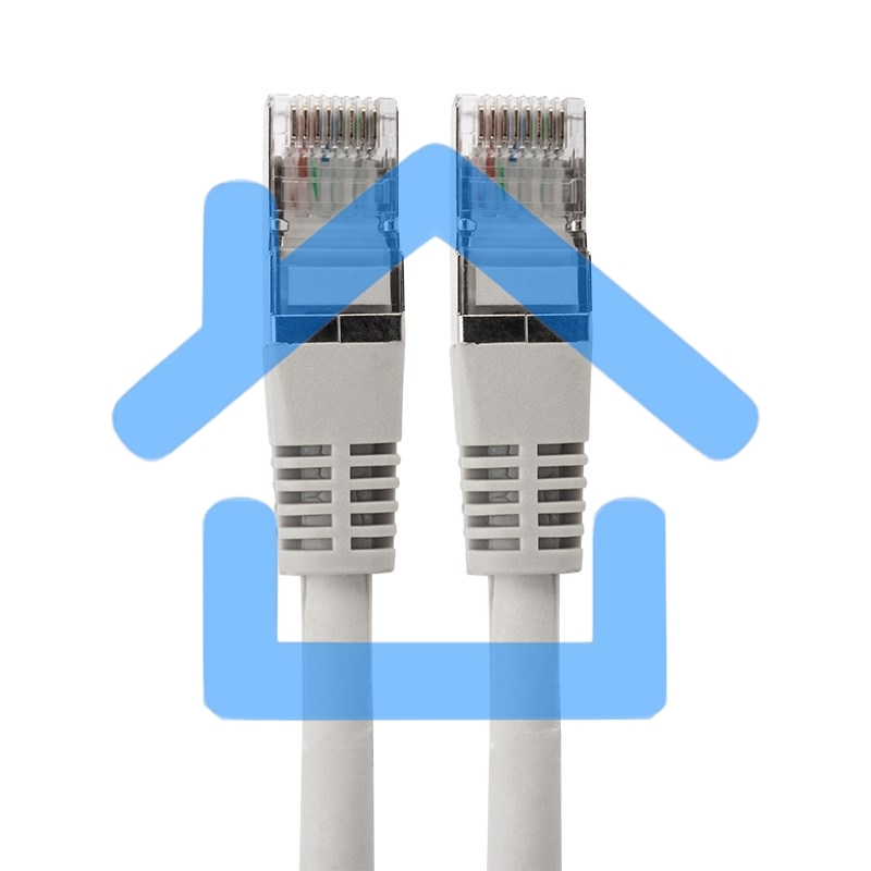 Пaтч-корд F/UTP Rexant, категория 6, RJ45-RJ45, экранированный, PVC серый, 3м