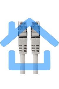Пaтч-корд F/UTP Rexant, кат.6, RJ45-RJ45, экранированный, PVC серый, 3м