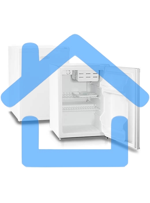 Холодильник Бирюса Б-70 белый однокамерный 66 л