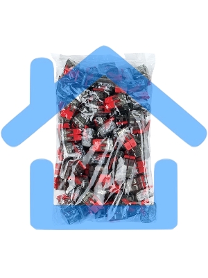 Клемма PROxima СМК 221-412 2 отверстия 0.2-4.0 мм2 (100шт.)