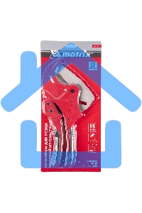 Ножницы Matrix для резки изделий из ПВХ, D до 63 мм, лезвие из нерж. стали, автоматич.