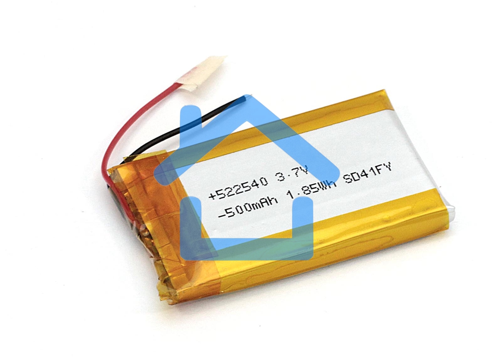 Аккумулятор Li-Pol (батарея) 5*25*40мм 2pin 3.7V/450mAh