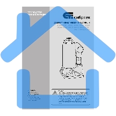 Домкрат гидравлический Сибртех бутылочный, 50т, 245-385мм