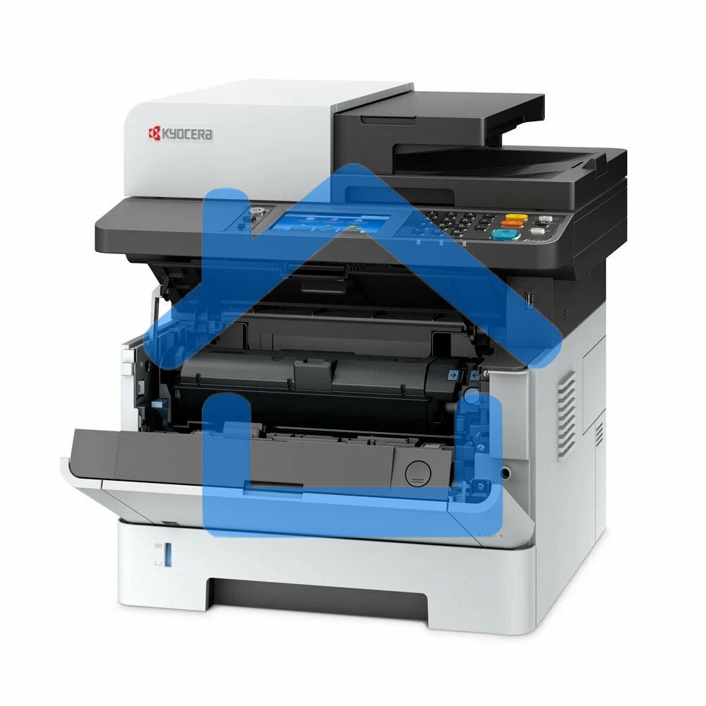 МФУ лазерное Kyocera Ecosys M2040dn (Азия) (1102S33AX0), A4, ч/б, печ. до 40 стр/мин., скан. до 40 стр/мин. (ч/б) 23 стр/мин. (цвет), 1200 x 1200 dpi (печать) 600x600dpi (скан.), USB, RJ-45 (старт.картр. TK-1178)