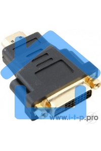 Переходник HDMI/DVI-D 19M/25F VCOM позолоченные контакты, VAD7819