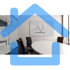 Демонстрационная доска Cactus CS-GBD-90x120-WT стекло стеклянная 90x120см белый