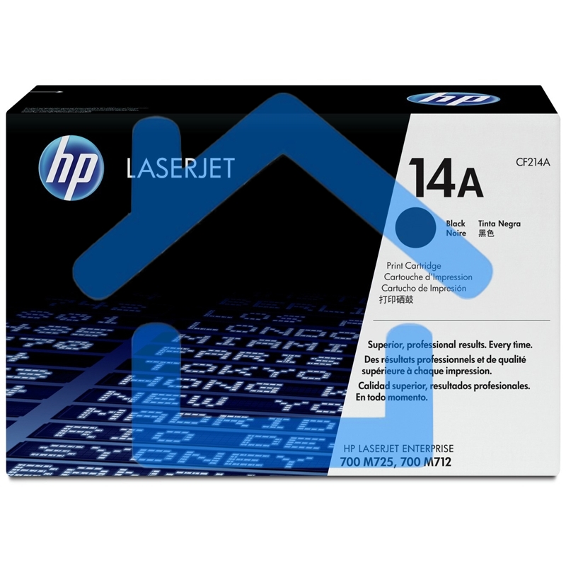 Картридж лазерный HP CF214A черный LaserJet 700 MFP M712 (10 000стр.)