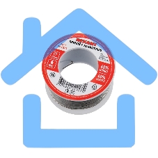 Припой с канифолью Rexant, 100 г, Ø0.5 мм, (олово 60%, свинец 40%), катушка, блистер