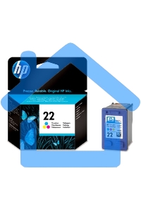 Картридж струйный HP 22 C9352AE многоцветный для HP DJ 3920/3940/PSC 1410 (165стр.)