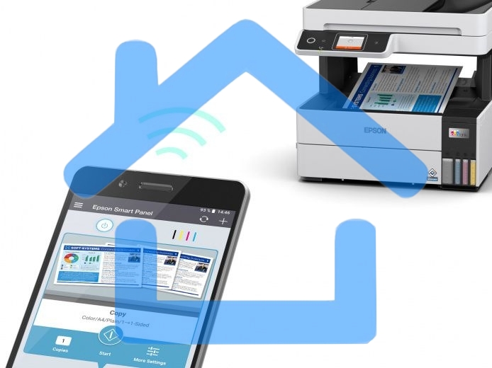 МФУ струйное Epson L6490 (C11CJ88405), A4, цветной, печ. до 17 стр/мин. (ч/б) до 9.5 стр/мин. (цвет), 1200 x 4800 dpi (печать) 1200x2400dpi (скан.), USB, RJ-45, Wi-Fi