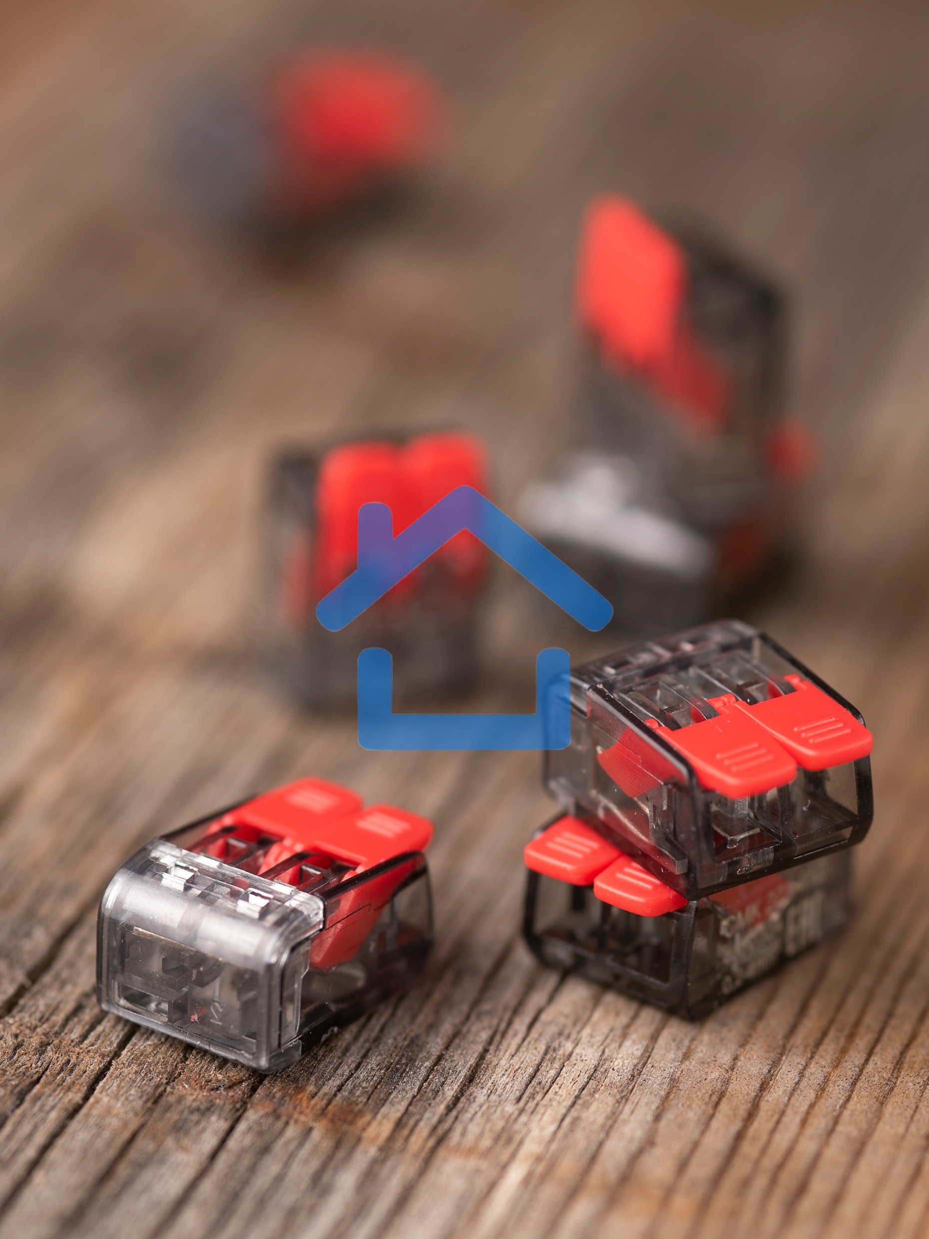 Клемма PROxima СМК 221-412 2 отверстия 0.2-4.0 мм2 (100шт.)