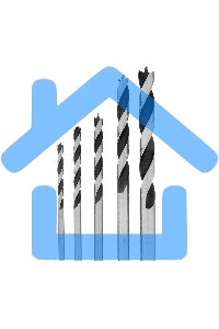 Набор сверл Matrix по дереву, 4-5-6-8-10 мм 5шт цилиндр, хвостовик, пластиковый