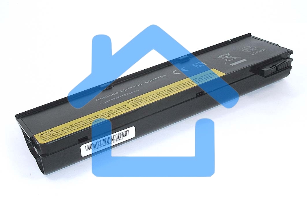 Аккумуляторная батарея для ноутбука Lenovo ThinkPad x240/250 (0C52861 68+) 5200mAh OEM черный