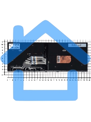 Клавиатура для ноутбука HP Probook 430 G5 440 G5 445 G5 серебристая с трекпоинтом