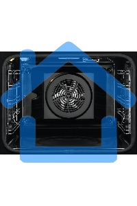 Духовой шкаф электрический Electrolux EOD4P57H черный