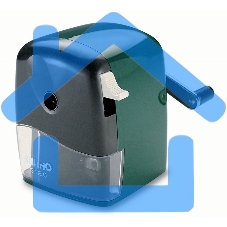 Точилка для карандашей механическая Kw-Trio 312A, 1 отверстие, 12мм пластик, ассорти