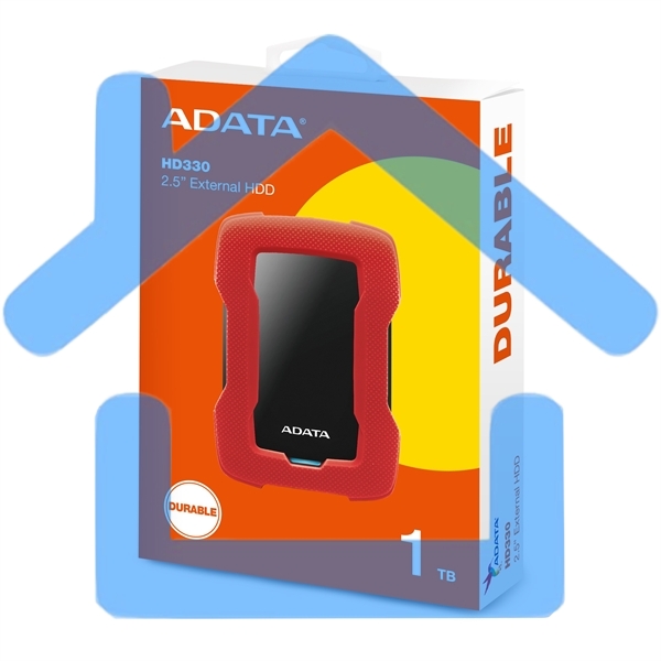 Внешний жесткий диск ADATA 1Tb ADATA HD330, 2,5