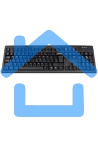 Клавиатура A4Tech KR-83 проводная, USB, черный