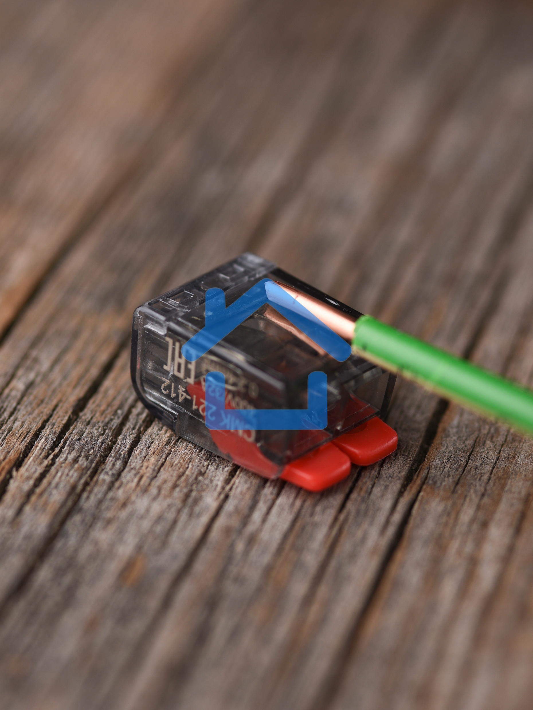 Клемма PROxima СМК 221-412 2 отверстия 0.2-4.0 мм2 (100шт.)