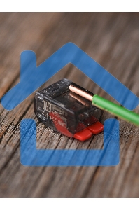 Клемма PROxima СМК 221-412 2 отверстия 0.2-4.0 мм2 (100шт.)