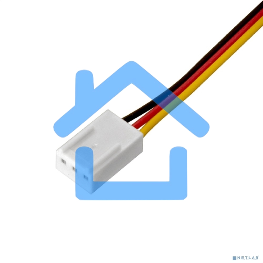 Вентилятор для корпуса ExeGate EX08025S3P черный, 80 мм, 2200 об/мин, 22.5 дБ, 3 pin