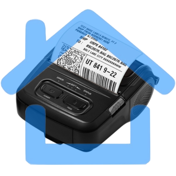Мобильный принтер этикеток SPP-L310, 3