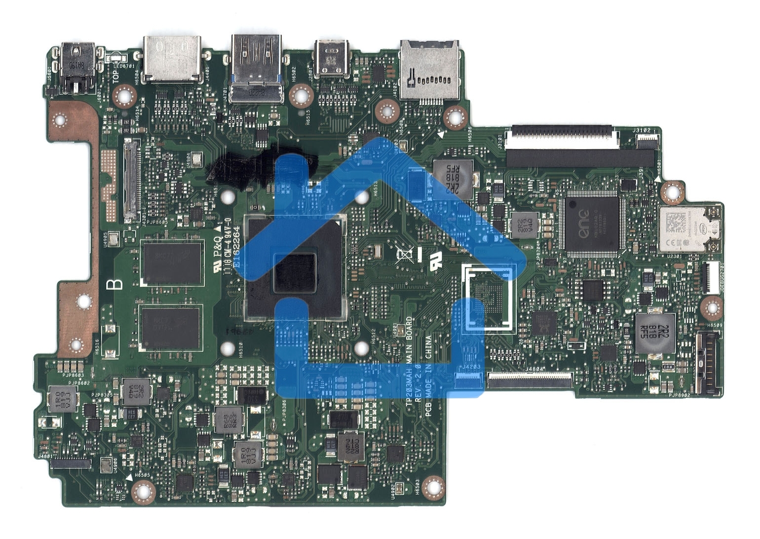 Материнская плата для Asus TP203MA 4G/N5000 90NB0J30-R00012