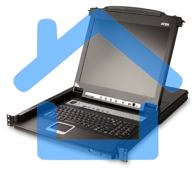 Переключатель KVM ATEN LCD 17