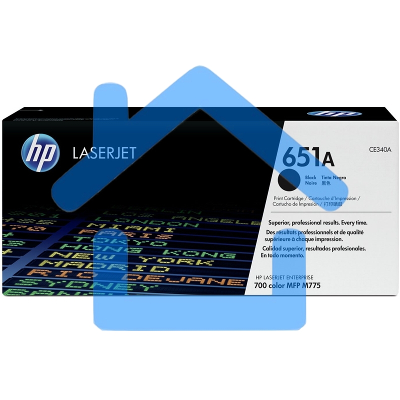 Картридж лазерный HP CE340A 651A черный для LaserJet 700 Color MFP 775 13500стр.