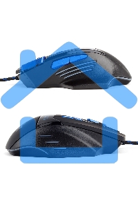 Мышь проводная Гарнизон GM-770G черный, 2400 dpi, USB, кнопки - 8