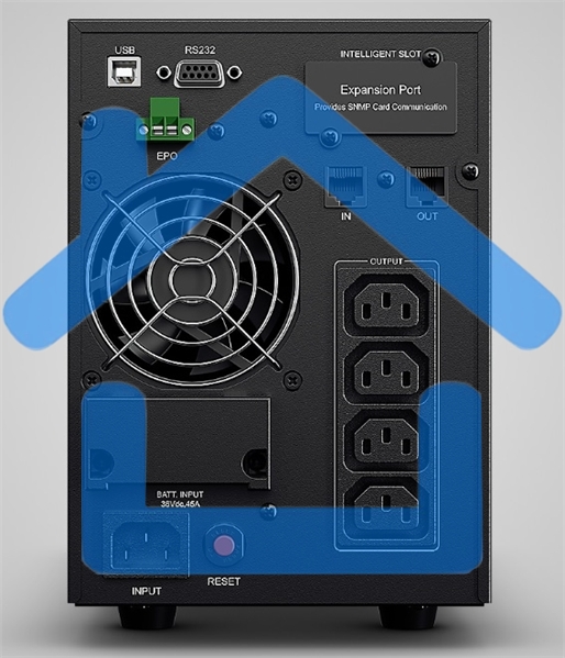 Источник бесперебойного питания CyberPower OLS1000E 1000VA/900W USB/RJ11/45/SNMP (4 IEC)