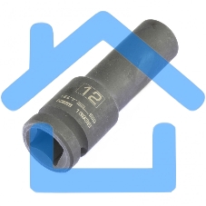 Головка ударная удлиненная шестигранная, 12 мм, 1/2