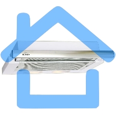 Вытяжка встраиваемая Elikor Интегра 60П-400-В2Л белый/нержавеющая сталь