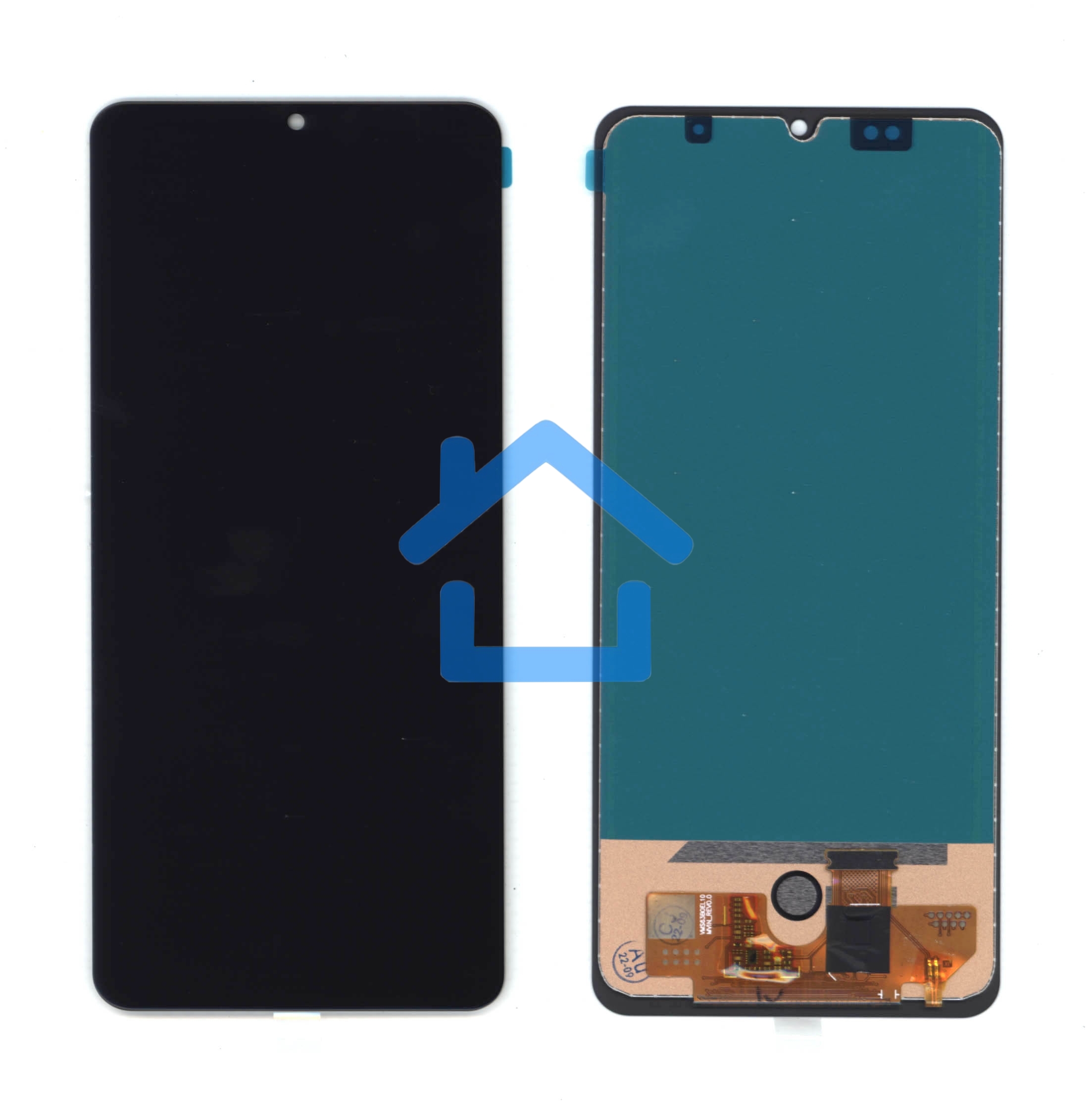 Дисплей для Samsung Galaxy A22 SM-A225F в сборе с тачскрином (INCELL) черный