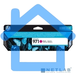 Картридж струйный HP 971 CN623AE пурпурный для HP OJ Pro X476dw/X576dw/X451dw/X551dw (2500стр.)