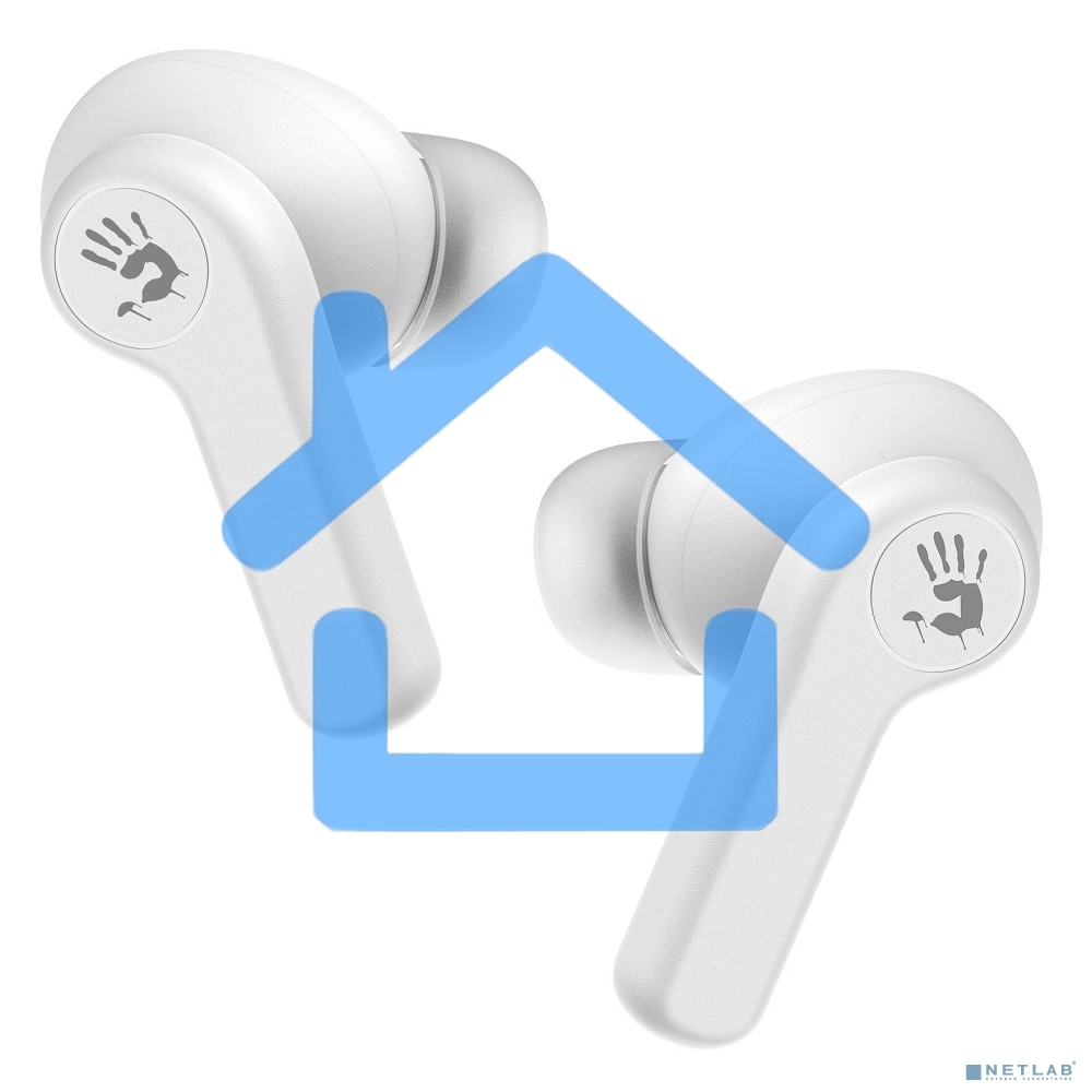 Гарнитура вкладыши A4Tech Bloody M30 белый BT