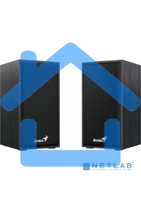 Акустическая система Genius SP-HF180, 2.0, 2 x 3W, USB-power, черный