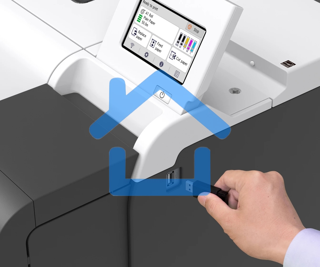 Плоттер струйный Canon iPF TM-255 (6238C003), A1, 24