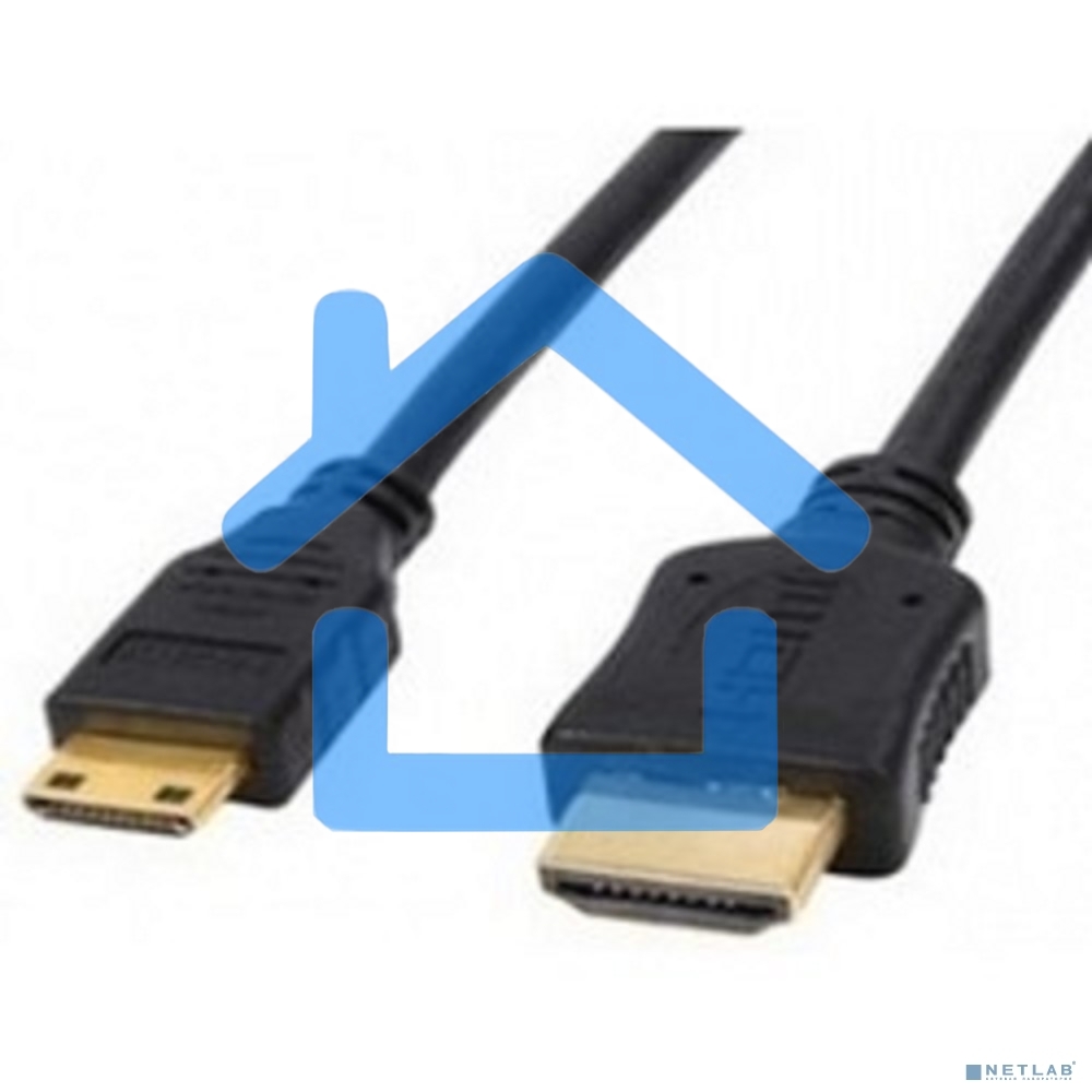 Кабель Exegate HDMI to miniHDMI (19M -19M) 1.8м, ver1.4, позолоченные контакты