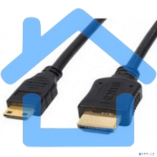 Кабель Exegate HDMI to miniHDMI (19M -19M) 1.8м, ver1.4, позолоченные контакты