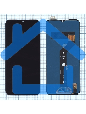 Дисплей для Tecno Spark 7 черный