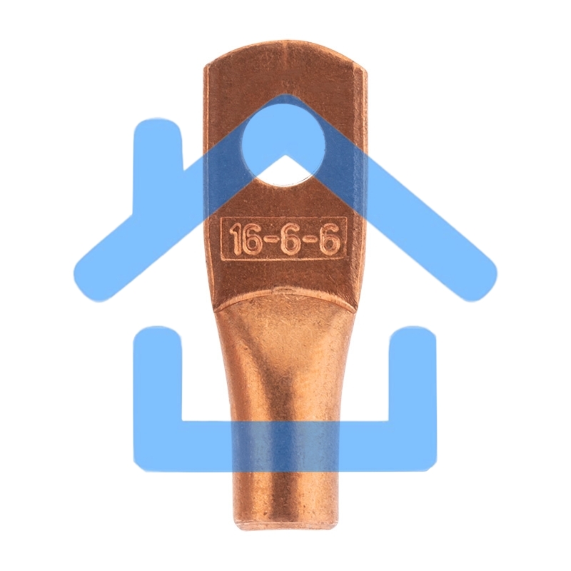 Наконечник медный ТМ 16-6-6 (16мм² - Ø6мм) (в упак. 5 шт.) Rexant