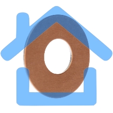 Шайба алюмомедная ШАМ 40/17 (в упак. 100 шт.) Rexant