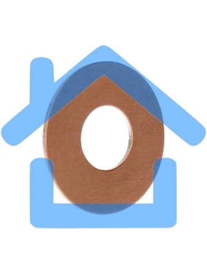 Шайба алюмомедная ШАМ 40/17 (в упак. 100 шт.) Rexant